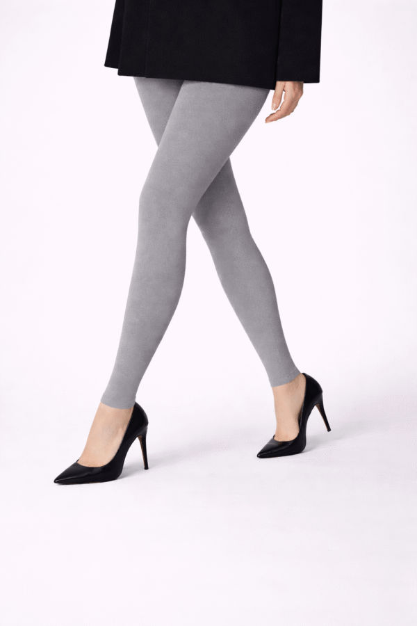 Legginsy damskie glamour BASICO / 3 – klasyczne – 90 den - obrazek 5