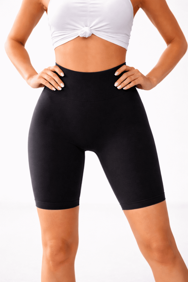 Krótkie legginsy kolarki Favourite - kolarki na siłownię 90 den - obrazek 10