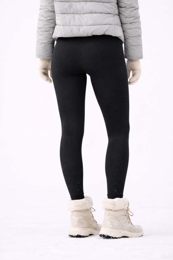 Bawełniane legginsy TERMICO - z płaskim szwem - 150 den - obrazek 2
