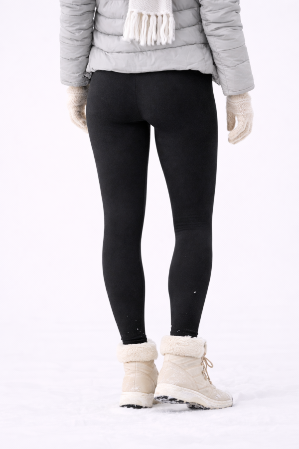 Bawełniane legginsy TERMICO - z płaskim szwem - 150 den - obrazek 3