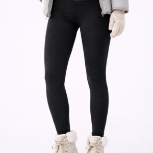 Bawełniane legginsy TERMICO - z płaskim szwem - 150 den