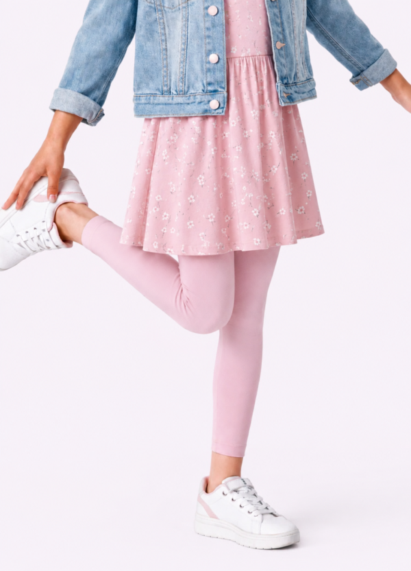 Dziewczęce legginsy ALICE - gładkie dla dziewczynki